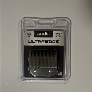 NEW Andis UltraEdge Size 1A Clipper Blade in Silver